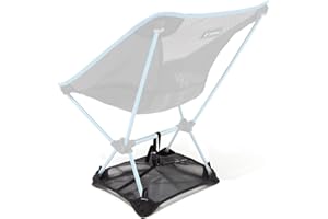 ‎HELINOX Helinox Ground Sheet | Dieses leicht verstaubare, unentbehrliche Zubehör hilft dabei, Stuhl am Einsinken in Sand oder weichen Boden zu hindern