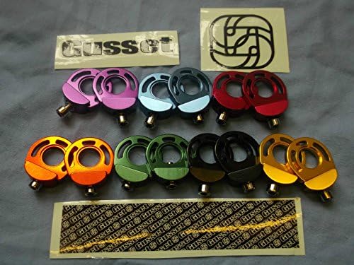 Gusset Chain Tensioners/Tugs 10/14mm - Collar in orange