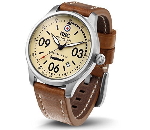 RSC803, SPITFIRE Mk IX, RSC Pilot's Watches, Swiss movement, Vintage, Aviation, Air Force