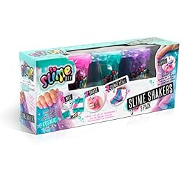 CANAL TOYS – SO SLIME DIY – Pack de 3 Slime Shakers, Rose-bleu-violet