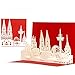 Produktbild Pop Up Karte "Kölner Skyline" Köln Panorama - Gutschein, Reisegutschein, 3D Karte, Einladung, Gutscheinkarte, Einladungskarte, Grußkarte Köln, Köln Souvenir, Karte Kölner Dom Geschenkkarte, Geburtstagskarten