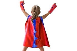 Dinosaur Dragon Cape and Gauntlets Halloween Costume Boy Girl Toddler Dress Up Clothes 3-8 Years Old