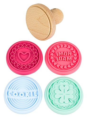 Lurch 10524 Keksstempel Set Homemade Cookies 6-teilig, Kunststoff, mehrfarbig, 6 x 6 x 6 cm - 3