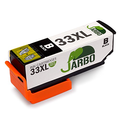 JARBO Kompatibel Ersatz für 33XL Tintenpatronen kompatibel mit Expression Premium XP-530 XP-540 XP-630 XP-635 XP-640 XP-645 XP-830 XP-900 (2 Schwarz,1 Foto Schwarz,1 Cyan,1 Magenta,1 Gelb) - 2