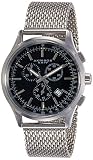 Akribos XXIV Herren-Armbanduhr Ultimate Analog Quarz AK625SSB