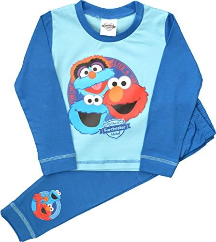 Boys Cbeebies Furchester Hotel Blue Pyjamas Size 3-4 Years