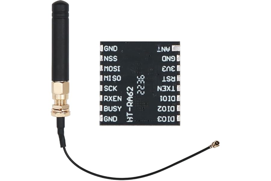DollaTek HT-RA62 Ra62 Module Sx1262 Development Board,Lora Module 433-510mhz 863-928mhz