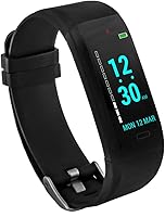 GOQii VITAL - Colour Display Blood Pressure Monitor with 3 months Personal Coaching, Adult (Black)