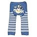 Baby & Toddler Wooly Leggings by Dotty Fish - Blue Stripe Hey Diddle Diddle - Medium / 12-24 months
