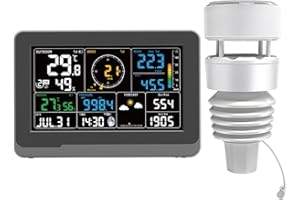 Estación meteorológica froggit WH5000 7 en 1 Ultra WiFi Internet