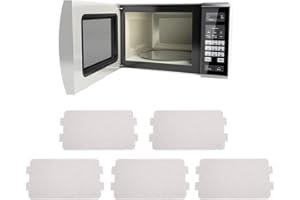 Hancend Mica-Blätter, Mikrowellen-Mica-Platte, Ersatzteil für Mikrowelle, 5 Stück