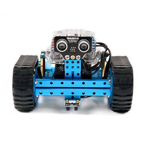 Makeblock DIY mBot Educational 3-in-1 Robot Ranger Transformable Off-Road Land Raider STEM Educational Robot Kit for Kids , STEM Robot Toy for Rrobotics Learning and Designed ,Electronics and Graphical Programming Dual Mode App Remote(3-in-1 Ranger)