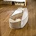Koo-di 80 x 50 x 58cm Pop Up Travel Bassinette (Cafe Creame)