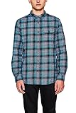  edc by Esprit 117cc2f003 Camisa, Azul (Navy 400), Large para Hombre