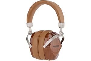 SIVGA Oriole Wooden Closed Back Wired Dynamic Headphone (Brown)