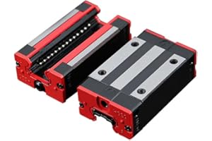 LCRHLCNC HGH20CA Linearführung 4 Stück Wagen Schlitten Kugelumlaufführung Set für CNC Maschinenbau Hochpräzise Staubdicht