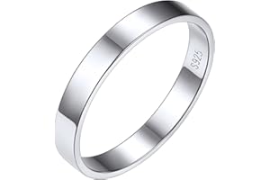 Bestyle Simple S925 Sterling Silver Infinity Knot Rings Cubic Zirconia Rings, Nice Cute BFF Friendship Rings, Dainty Eternity Promise Wedding Bands Perfect Every Day Ring, Size 4-12, Words Engavable