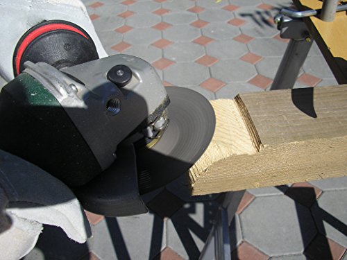 Rotoraspel Ø 115mm (Klinge 2 ; Mittel) Schleifscheibe 115x22mm für Holz,Kunststoff,Gummi - 6