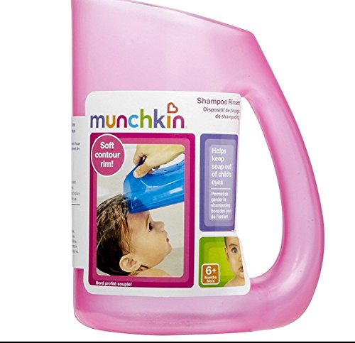 Munchkin Soft Rim Shampoo rinser Pink