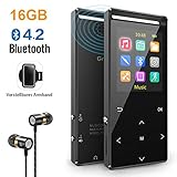 【MP3-Player mit Recorder】 1. Line-In Aufnahme (Brennen) Diese Funktion kann Ihnen helfen, Musik zu kopieren, die Sie nur online hören können, aber nicht herunterladen können, den MP3-Player mit Computer/Telefon über ein Audiokabel zu verbinden, die Songs abspielen und mit der Aufnahme der Musik beginnen, Details siehe Benutzerhandbuch. 2. Sie können FM-Radioprogramme aufnehmen, die Stimmen aufnehmen, die Ihre Seele berühren 3. Klassische Aufnahmefunktion wie ein Tonbandgerät