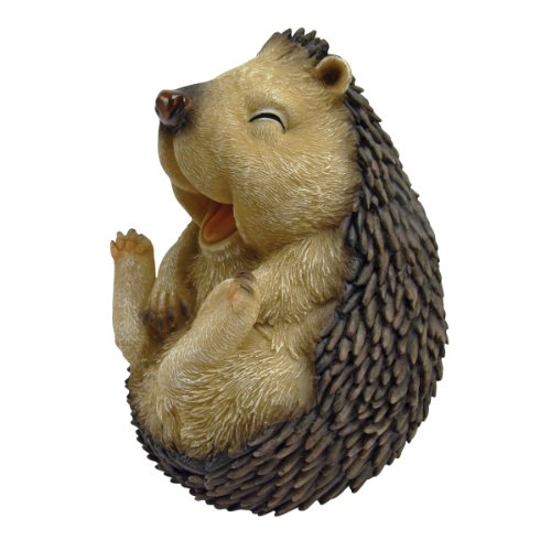 Design Toscano Roly-Poly, Lachender Igel, Kleine Figur