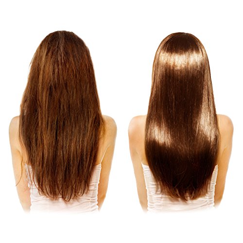 Kealive Glätteisen Bürste elektrische Haarbürste Temperatursteuerung mit LCD Anion Haarpflege , Antistatische , Keramik Heizung , Verbrennungsschutz, keine Haarschäden Straight Hair Comb ( Pink ) - 6