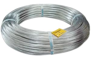 Filo Zincato Cavatorta n. 5 Ø Filo: 1,0 mm Mt./Kg. 161 mt Matassa da 20 Kg