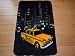 Yellow Taxi Non Slip Machine Washable Sheepskin Style Kids Rug. Size 70cm x 100cm