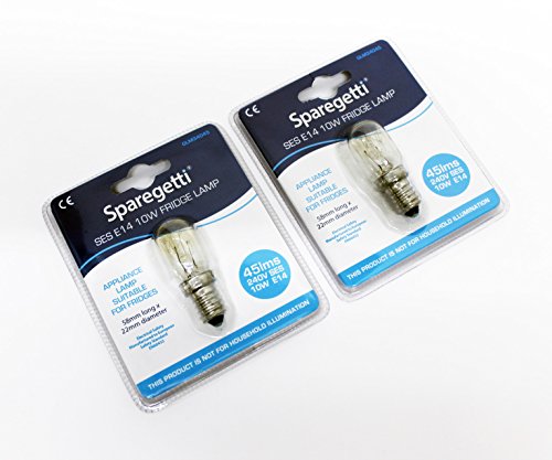 2x SES E1410W Khlschrank Lampe von sparegetti
