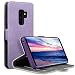 Produktbild Samsung S9 Plus Tasche, Terrapin Leder Tasche Case Hülle im Bookstyle mit Standfunktion Kartenfächer für Samsung Galaxy S9 Plus Tasche - Lila