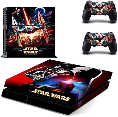 Playstation 4 + 2 Controller Design Sticker Protector Set - Star Wars (1)/PS4