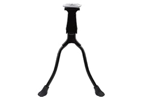 WISECOCO Support de bicyclette, Support De Pied De Vélo, Support en alliage d'aluminium for vélo de montagne, Support De Pied De Vélo Support De Vélo De Route Double Jambes Support De Stationnement