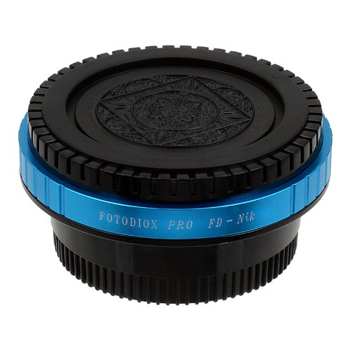 Fotodiox Pro Adaptateur de monture d objectif avec objectif 1 4x de correction pour une mise au point - pour Objectif Canon FD FL    Cam  ra Nikon comme D7200  D5000  D3000  D300S ET D90 DX