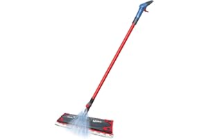 Vileda 137649 Balai 1.2.Spray Vaporisateur, Recharge lingette Microfibres Lavable en Machine, Multicolore, 143x13x8 cm