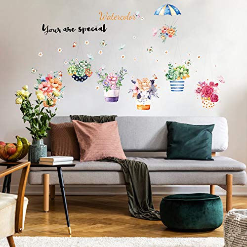 Preisvergleich Produktbild Fashion Topf Wand Aufkleber Kinderzimmer Bad Wanddekoration Abnehmbare Aufkleber