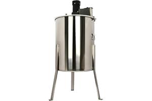LSyySy Honey Extractor Electric Stainless Steel Beekeeping Equipment for Efficient Honey Extraction, Pro Honey Spinner for Bee Farms