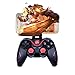 Produktbild OOFAY Bluetooth Gamepad,Wireless Bluetooth Gamepad Gaming Controller Joystick Mit Verstellbaren Halterung Halter Für Android Smartphone Tablets/PC Smart Tvs/TV Boxen (Schwarz)