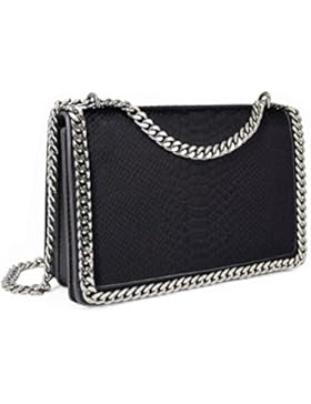 CRAZYCHIC - Damen Kette Tasche - CRAZYCHIC - Damen Kette Tasche -