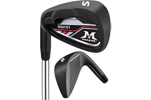 MAZEL WM-X1 Golf Iron for Men 1,2,3,4,5,6,7,8,9, P, S, CNC Milled Face Golf Club Single Iron for Left-Handed Golfers