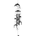 VP Home 35" H Dolphins Wind Chimes for Outside Unique Dolphins Windchimes Outdoor Decoration Garden Decor This Beach Theme Wind Chimes are Best Gift for Women, Mom, Grandma, Unisex