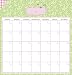CR Gibson Baby Girls' First Year Calendar -- Newborn Baby Gift Set / Keepsake / Memory Book / Baby Journal (Enchanted)