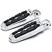 Rider Rear Passenger Footrests Foot Pegs Motor Foot Rests 2PCS Fit For Suzuki Marauder 800 1997 1998 1999 2000 2001 2002 2003 2004