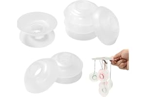 KLAIMBMO 8 piezas bobinas de hilo vacias, bobina madera mesa, kumihimo diámetro 6.4 cm