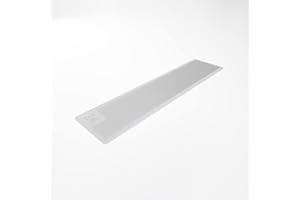 BAUHELD® Lot de 500 blocs d'espacement universels 30x100x1 mm,Pour fenêtre blanche,En plastique,Convient comme plaques de fixation, plaque en plastique, sous-couche et plaquettes de compensation