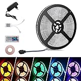 【Einfach und sicher zu verwenden】- Sie müssen nur die Klebstoffabdeckung abziehen und den flexiblen Streifen auf jede trockene, flache Oberfläche, die Sie wollen. Kleben, keine Werkzeuge mehr erforderlich. Niedrige Spannung, niedrige Hitze und wenig Kohlenstoff, extrem sicher und umweltfreundlich zu verwenden. Kein Flimmern oder Strahlung, perfekt für den Heimgebrauch.