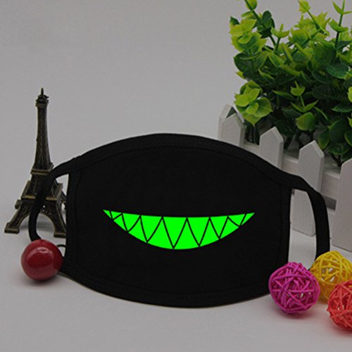 LEORX Unisex Mundschutz Mundmaske Emojimaske Kälteschutz Gesichtsmaske - 4