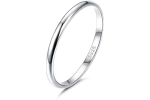 Gold Gala Ferma Anello in Argento 925 Rodiato, Fedina Uomo Donna Made in Italy