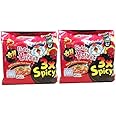 SAMYANG 3X Spicy Buldak Hot Chicken Flavour Instant Korean Noodles - 140Gmx10Pack (5Pack X 2Combo) (Imported)