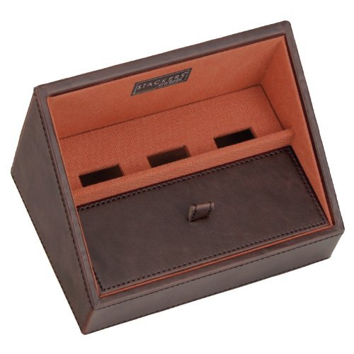 Preisvergleich Produktbild Stackers Herren Braun Stacker Ladekabel Valet mit Orange Futter