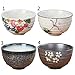 Tea Ceremony Matcha Bowl Green Tea Powder Ceramic Teaware Accessory 4 Patterns - peony, Full RS.1620.00